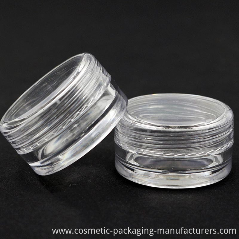 5ml 10ml Plastic Cosmetic Jar (NJ01B)